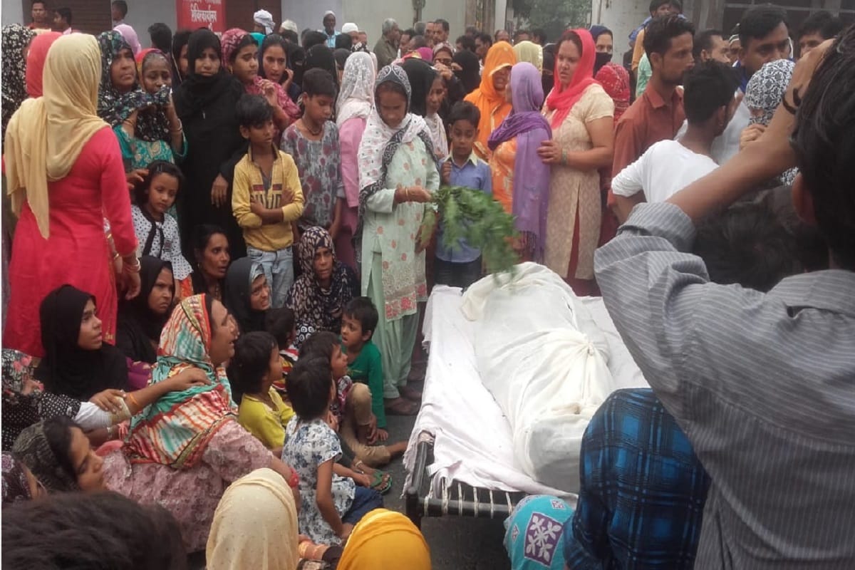Murdered of a man by youths in village of Bijnor district