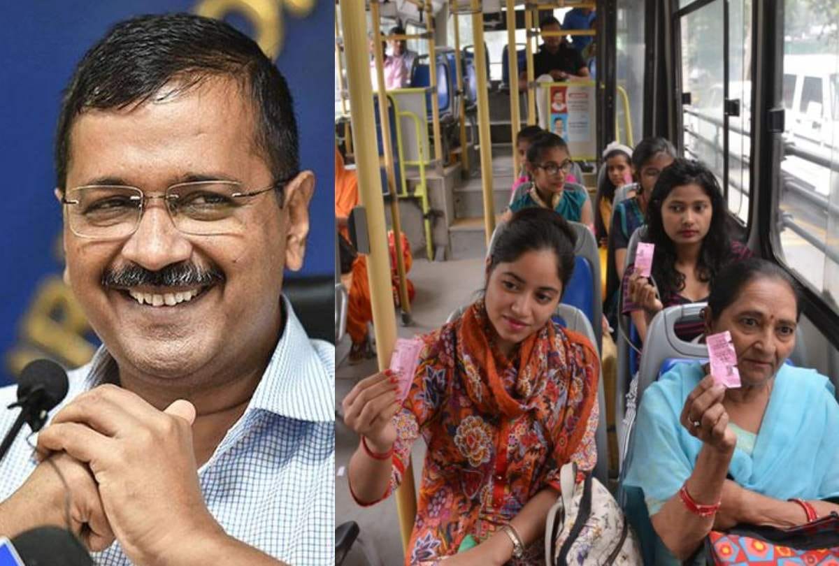 delhi dtc free bus ride for women starts kejriwal message for sisters on bhai dooj social reaction
