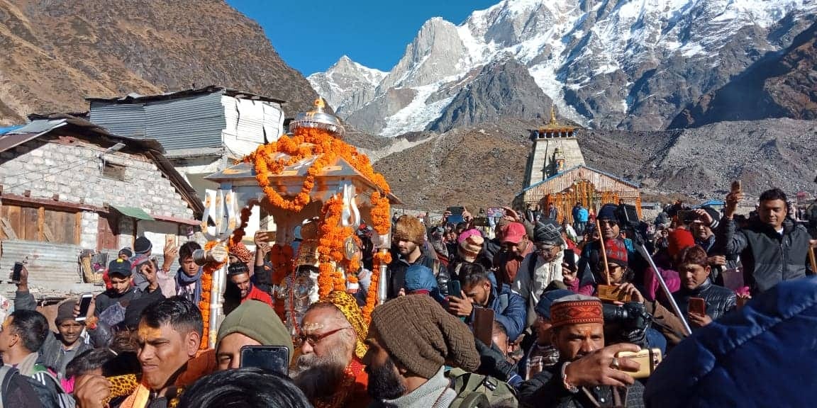 char dham yatra 2019 kedarnath dham Door close today photos