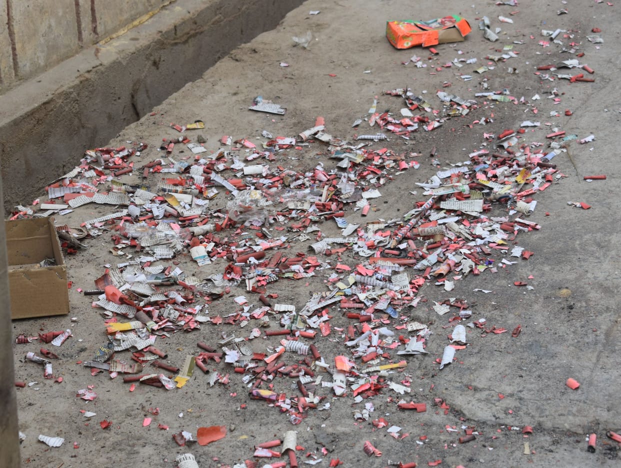 diwali, crackers in mainpuri