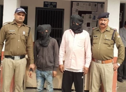 Meat-loaded auto caught, two accused arrested