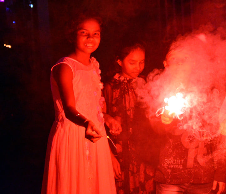 Muzaffarnagar market on Diwali Festival
