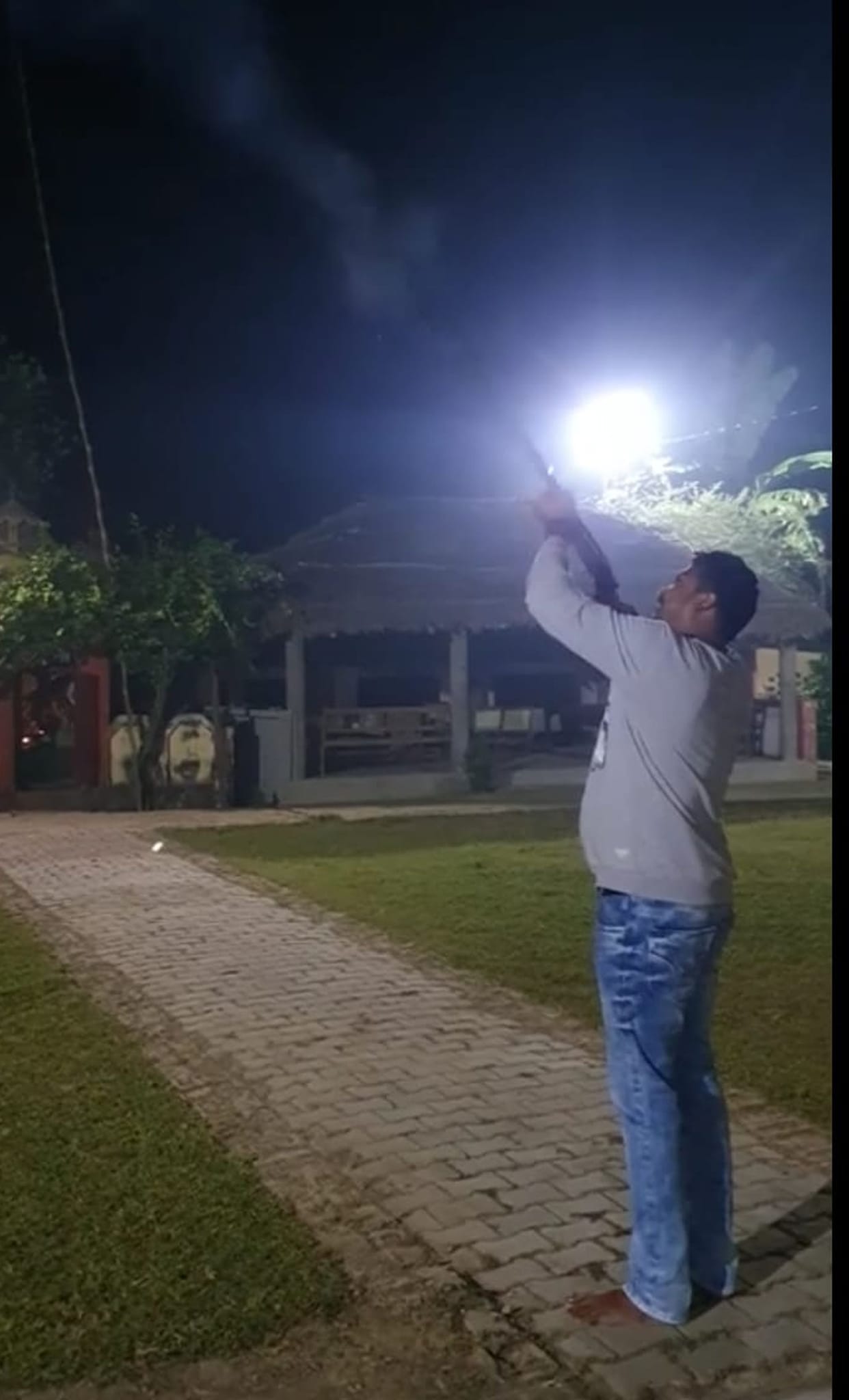 Pleasure firing on Deepawali, video goes viral