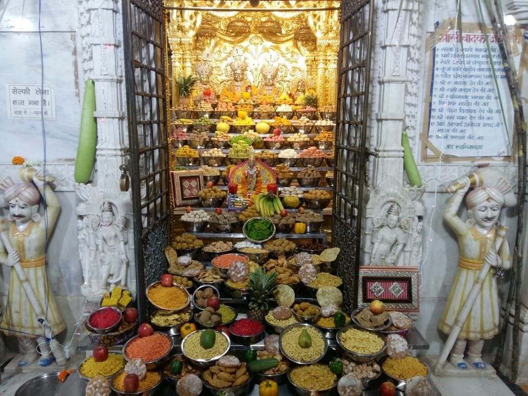 56 indulgence to Lord Ghanshyam