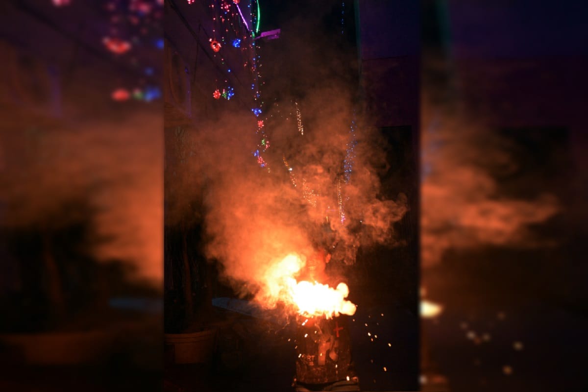 Kerala: 17 injured during pyrotechnic display Thalappoli celebration at Nadakkavu Bhagavathi temple