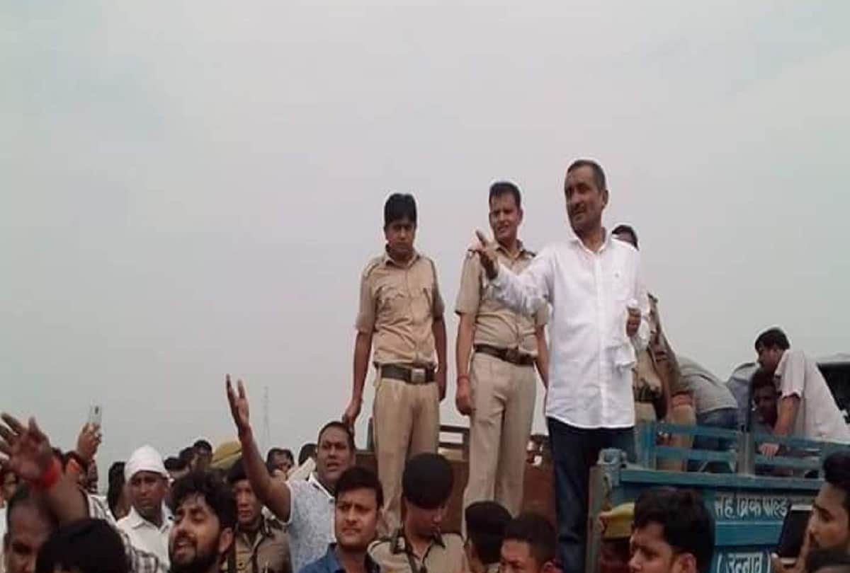 Rape accused MLA Kuldeep Sengar attends brother’s funeral in Unnao