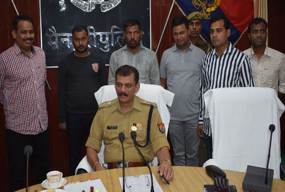 two arrested for liquor loot in mainpuri
