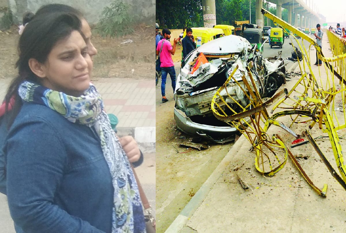 two died in Road Accident On Highway of Diwali Night in faridabad