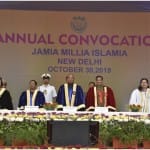जामिया मिल्लिया इस्लामिया यूनिवर्सिटी दीक्षांत समारोह।