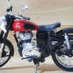 Royal Enfield classic 350 and 500 diecast scale model