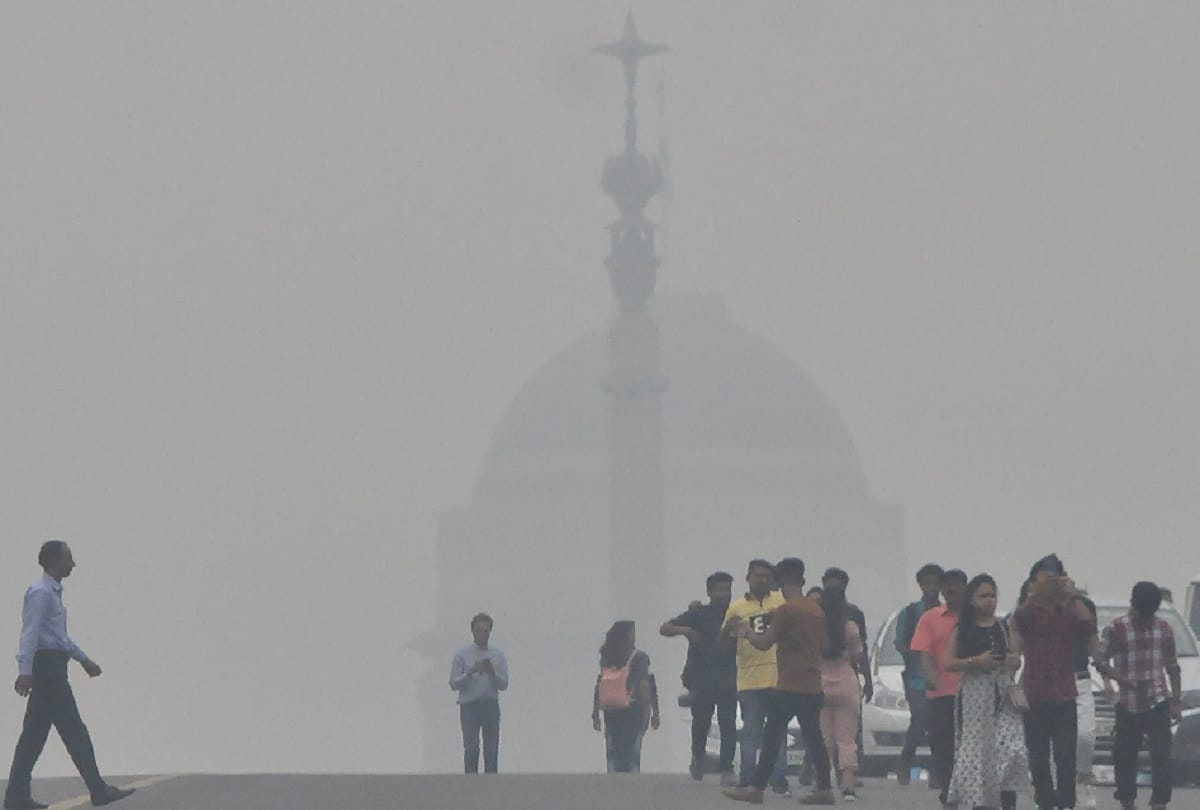 Smoke is everywhere in Delhi-NCR people suffering