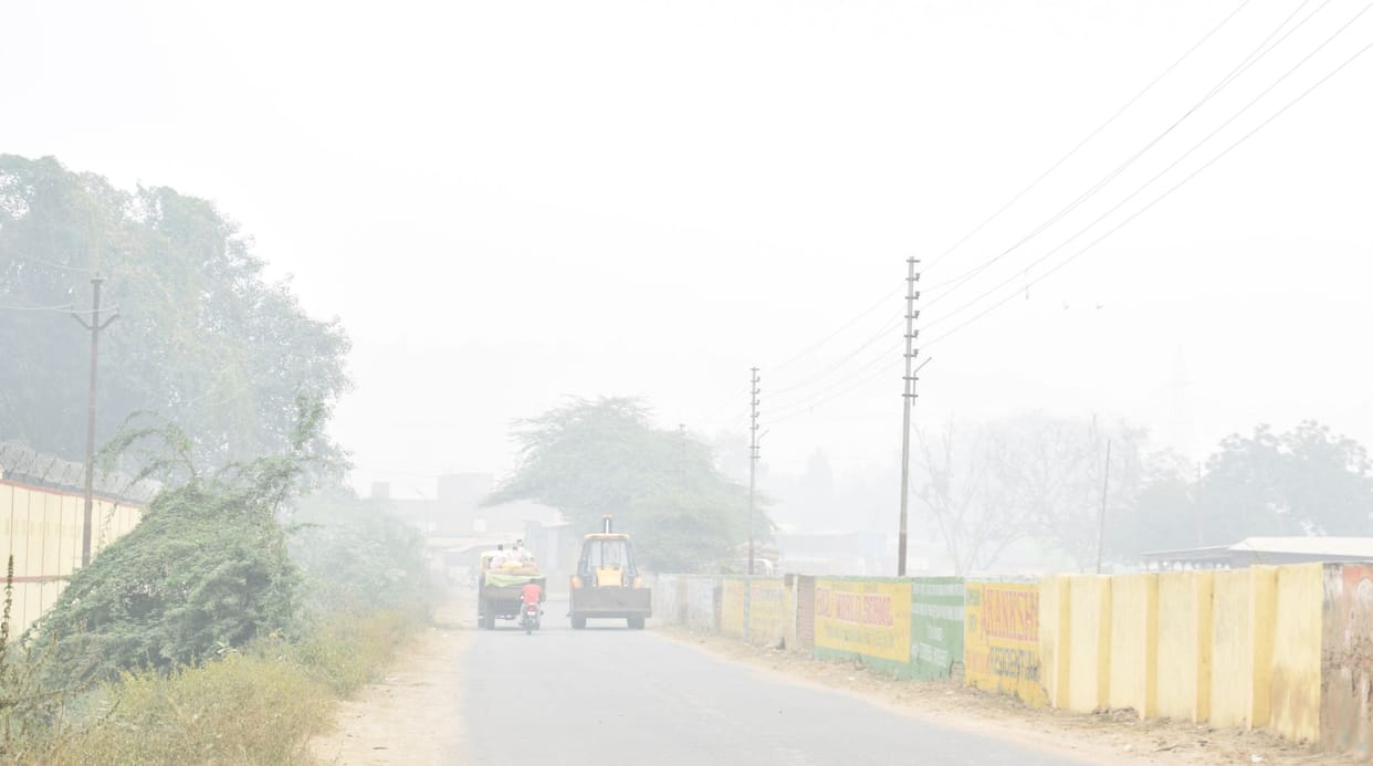 smog, weather, mainpuri