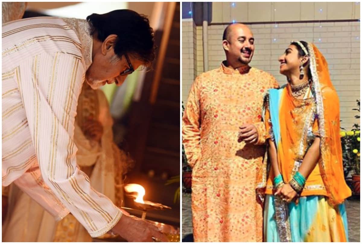amitabh bachchan mohena kumari singh and nick jonas shared diwali pictures