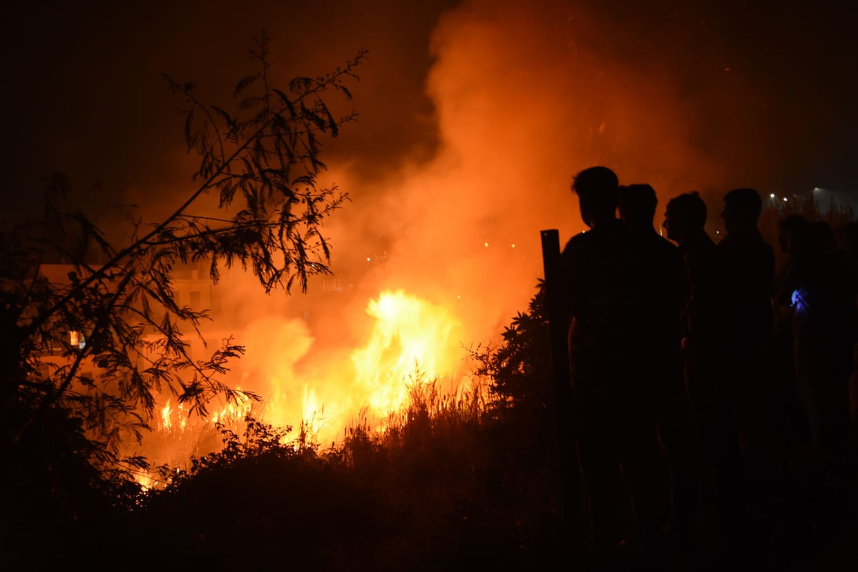 fire in dgo residence