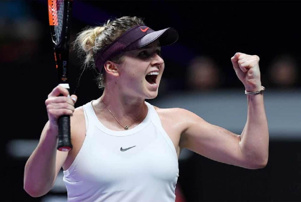 Elina Svitolina is raising money to help the country even after being pregnant, collecting the money won in tennis