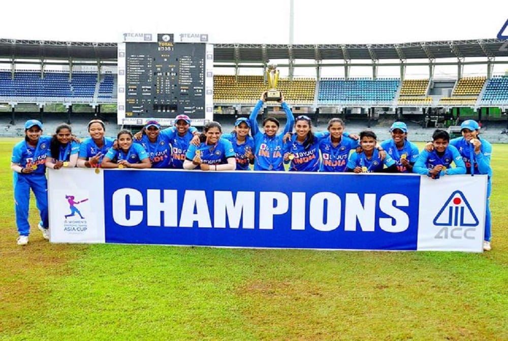 India women claim Emerging Asia Cup title to beat sri lanka
