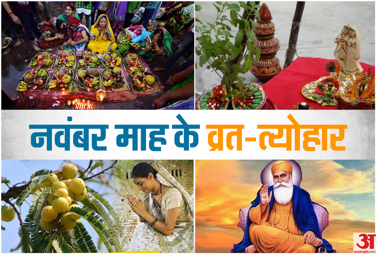 november month 2019 vrat festival list