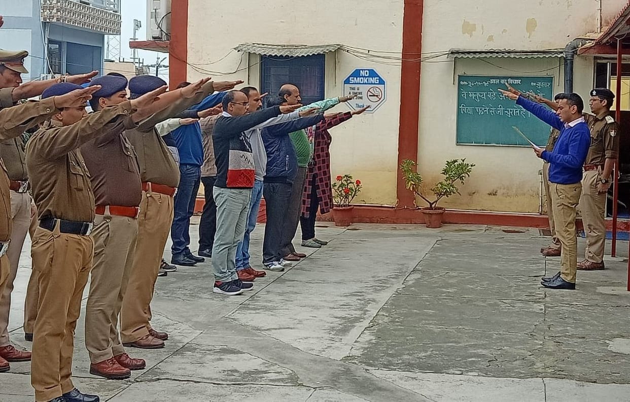 Officers, employees took oath