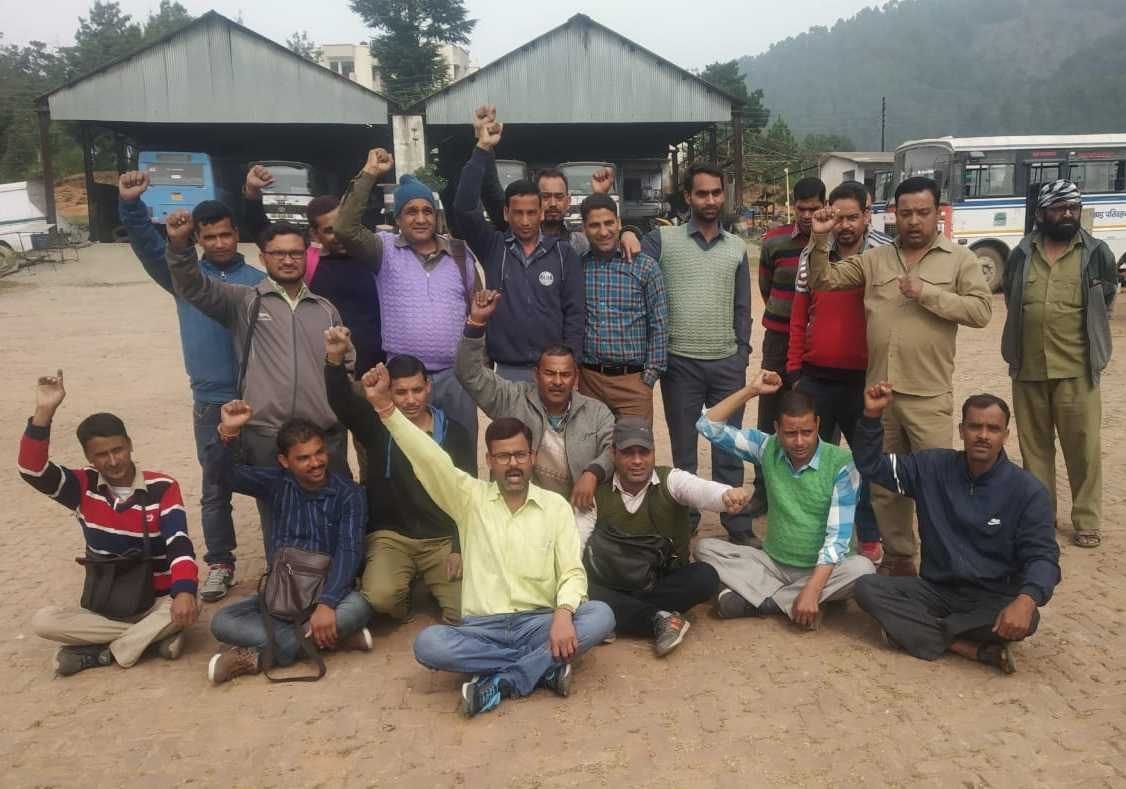 Movement of buses stalled for two hours