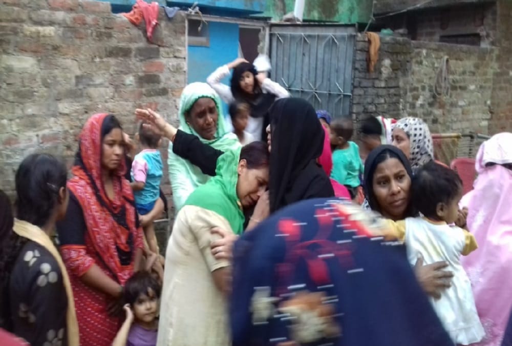 Car Crushed girlChild And and man Sleeping during driving in nainital
