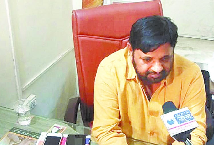press conference of member of Parliament kaushal kishore in lucknow