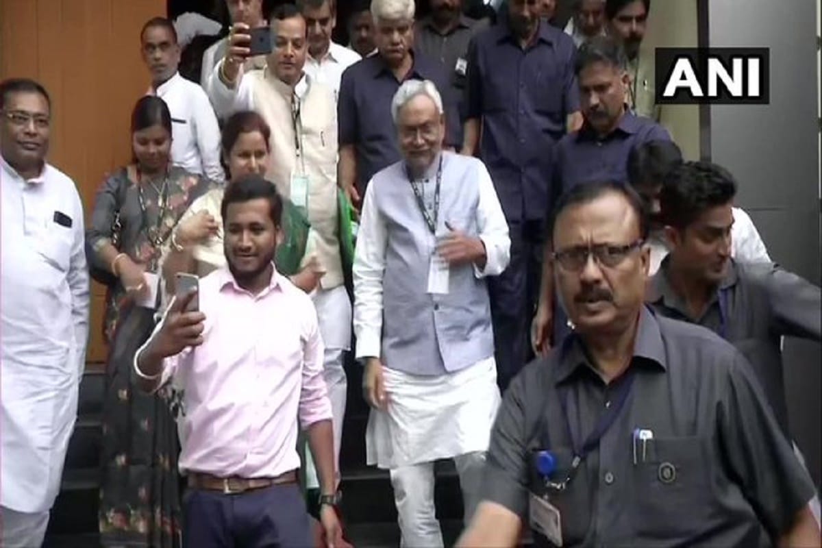 Nitish Kumar has been elected as national president of JDU