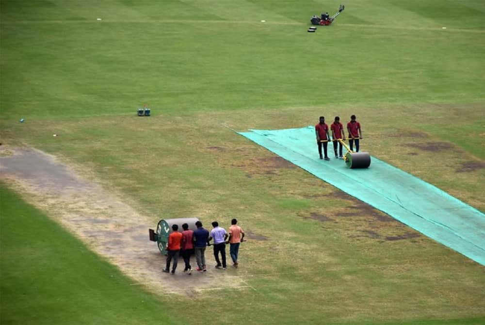 How corona virus is not good for cricket pitch health, it queered the pitch