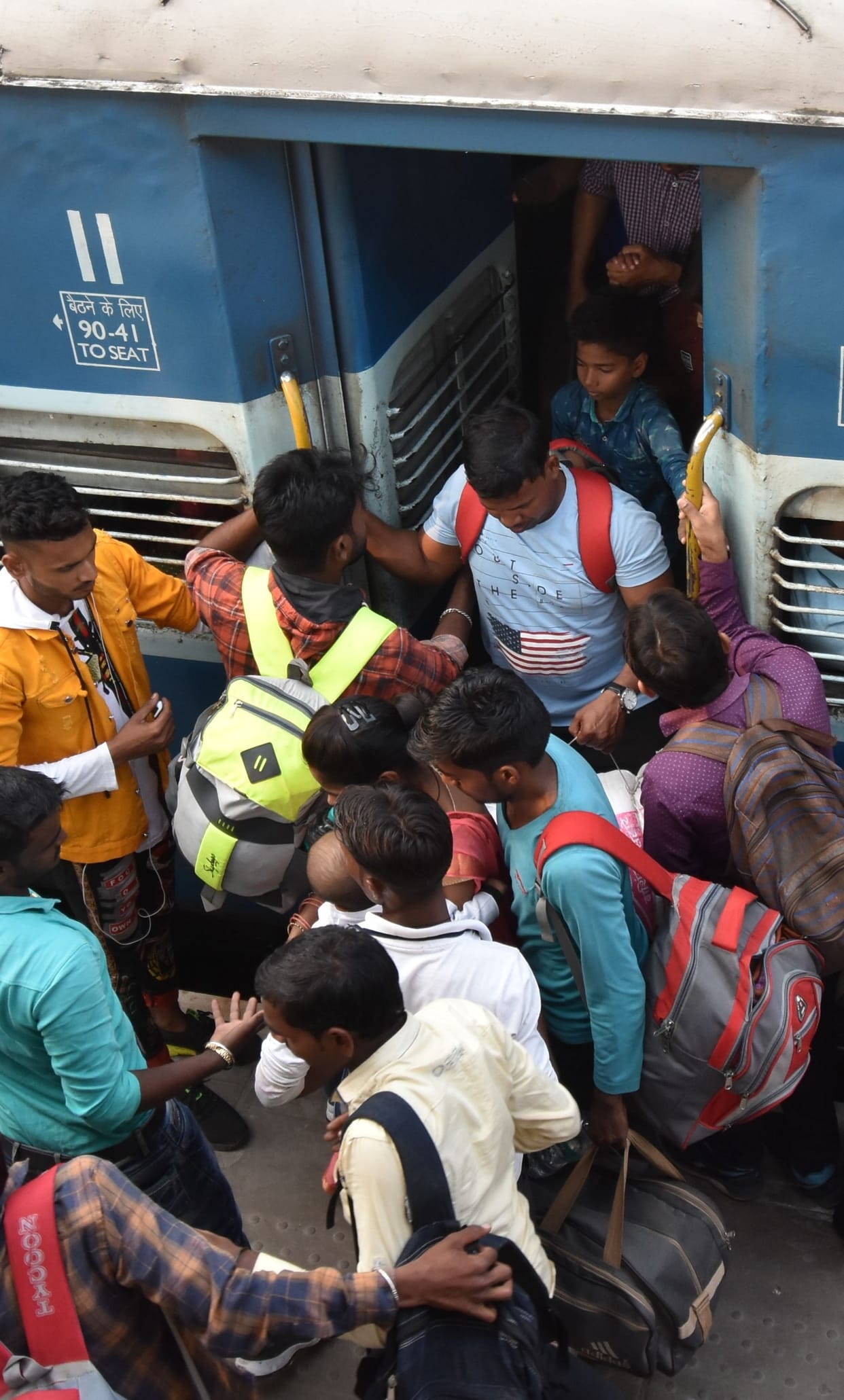 prayraj' s crossed 500 in railway waiting