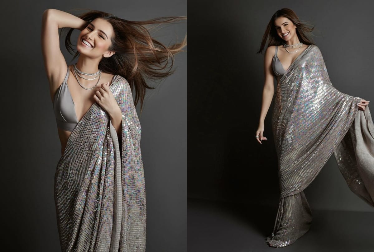 kriti sanon gold and tara sutaria silver saree are new trend setter for wedding function