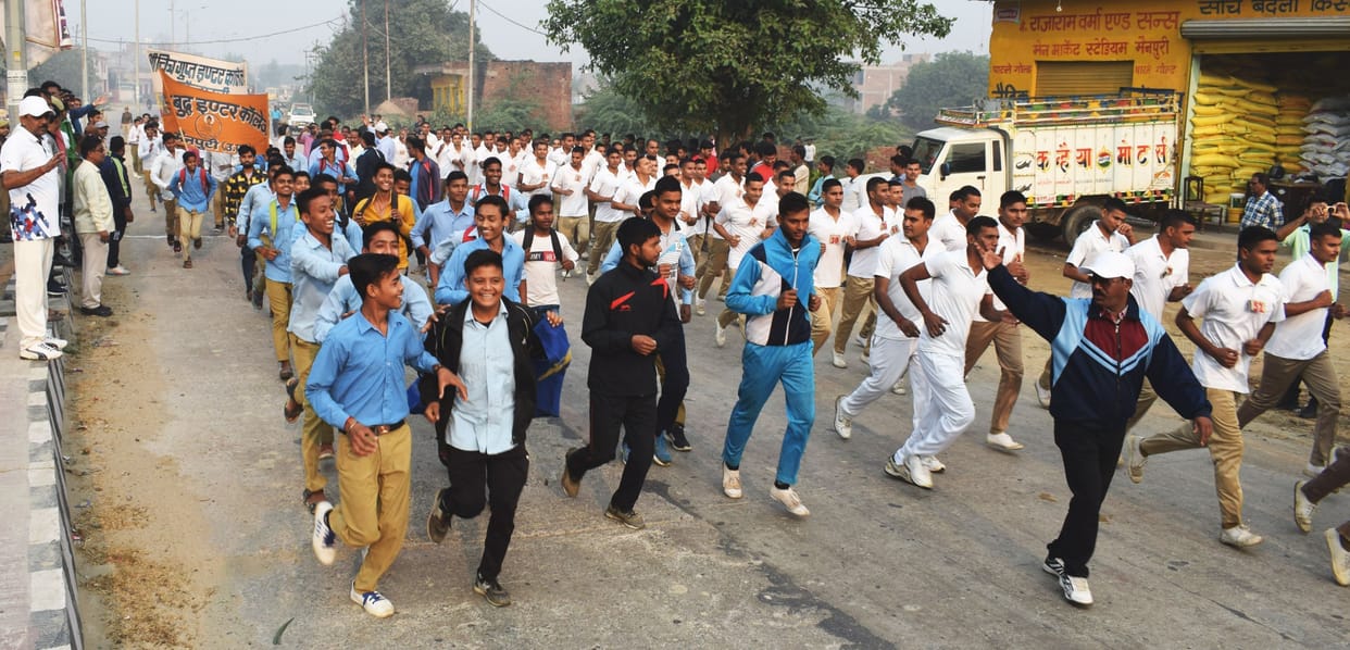 run for unity in mainpuri