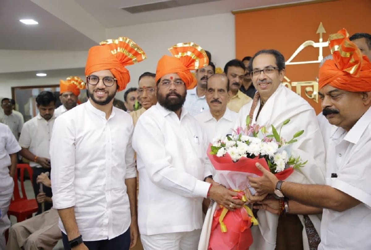 Eknath Shinde has been elected Shiv Sena legislative party leader