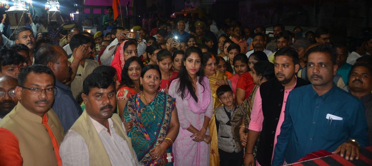 Message of cleanliness given in Chitragupta's procession