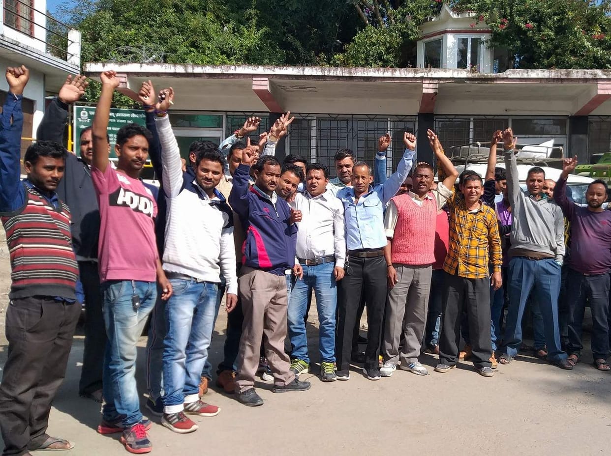 Jeep-taxi union operators demonstrated
