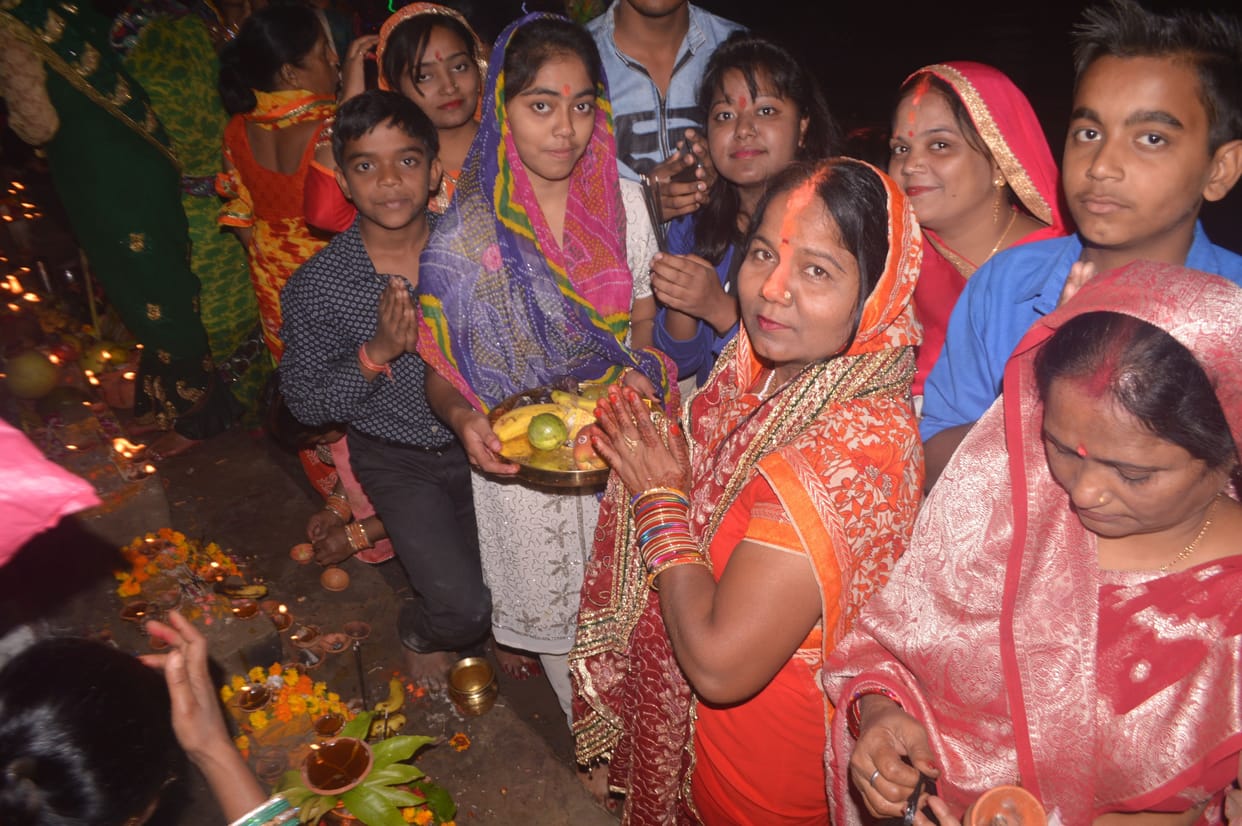 Chhath festival begins with Nahai-Khay