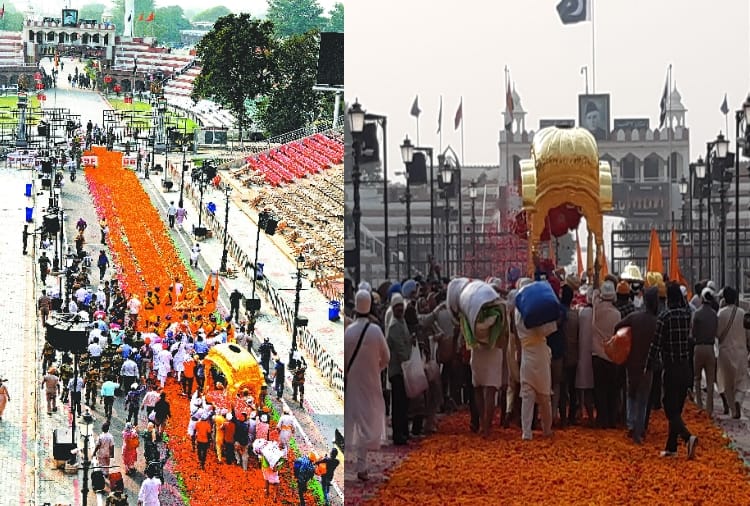 Nagar Kirtan flagged off For Shri Nankana Sahib, Pakistan