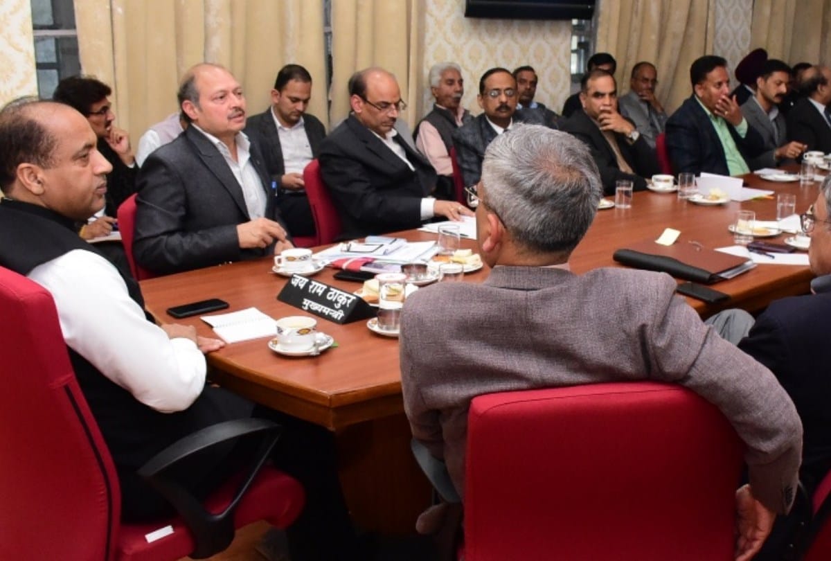 investor meet in dharamshala cm jairam thakur meeting with officers