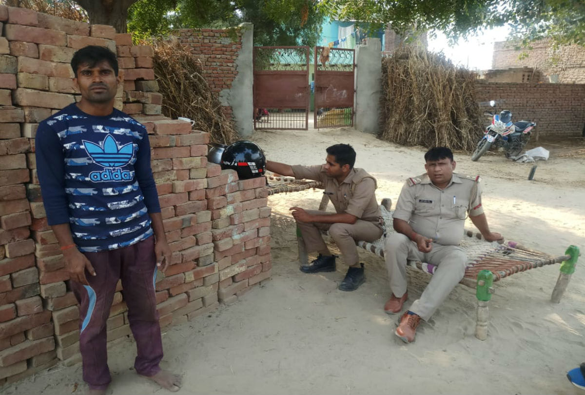 youth shot in agra news