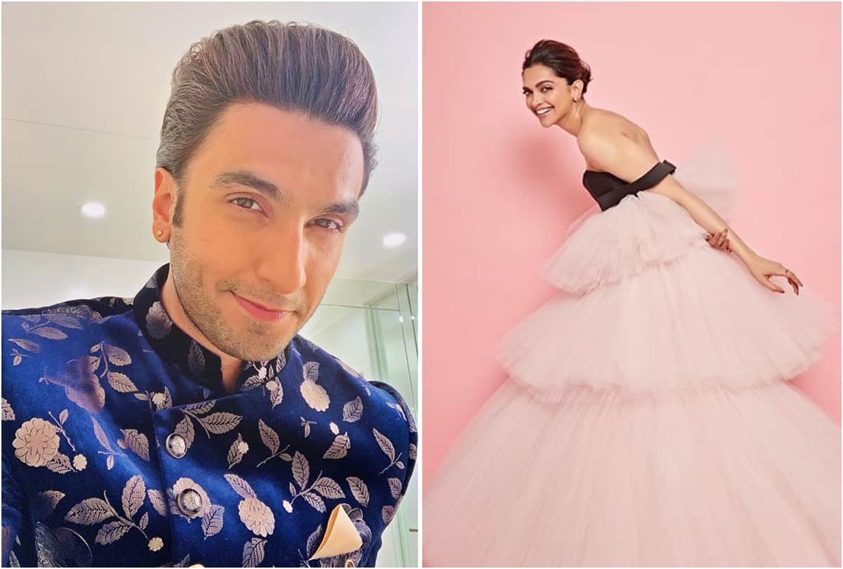 When ranveer singh pants were torn while dancing, deepika padukone stitched in a public event