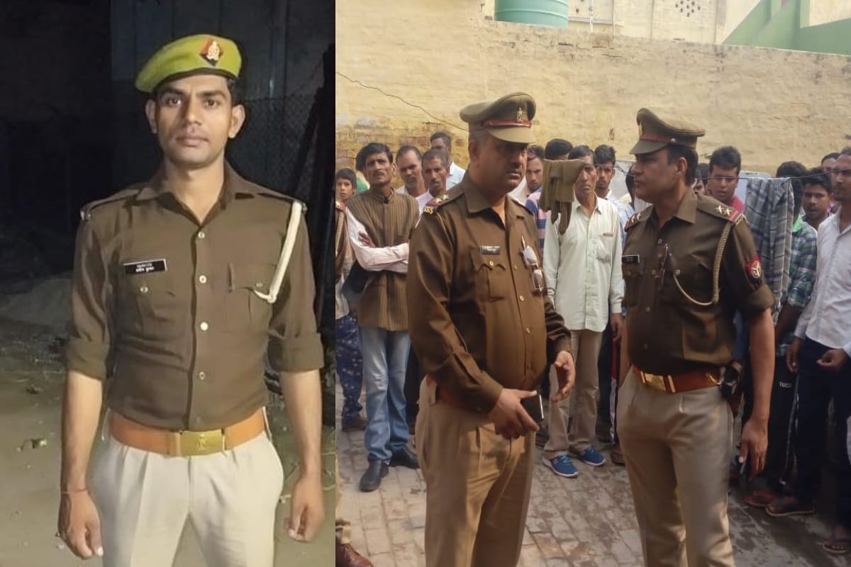 The villagers heavy ruckus after dead body of a soldier was found in the police station of Baghpat