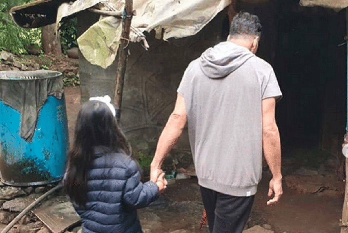 akshay kumar morning walk with daughter nitara