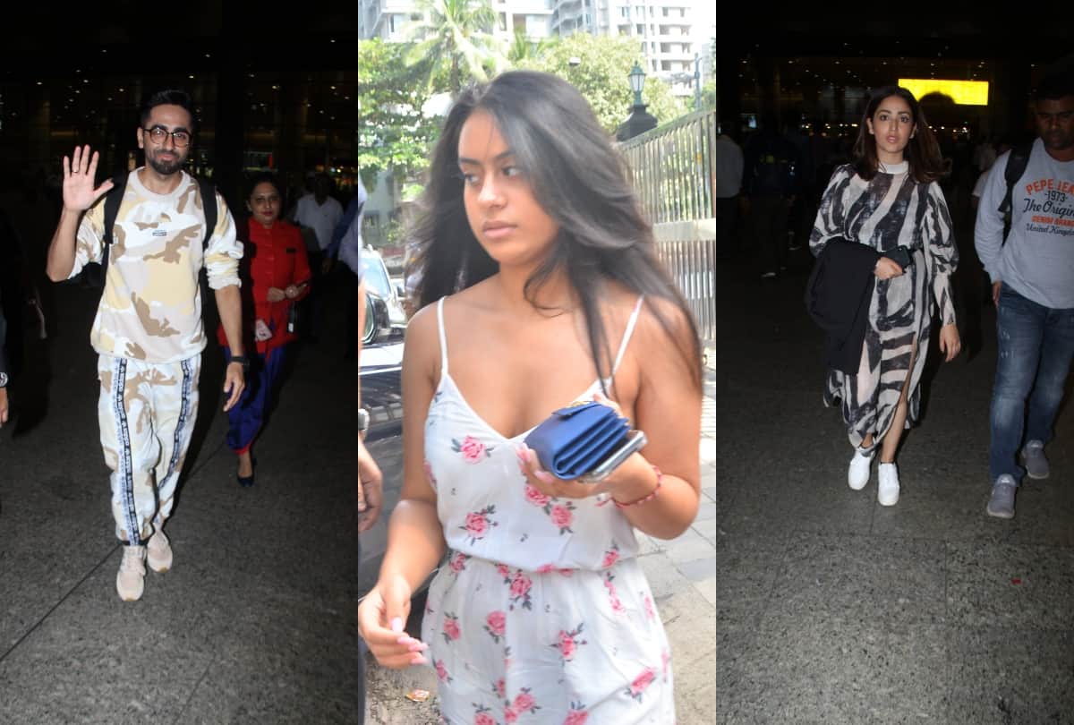 Arjun Kapoor Malaika Arora ayushmann khurrana Athiya Shetty  Nawazuddin Siddiqui Nysa Devgan spotted