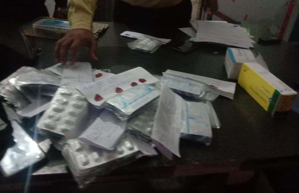 Raid on the whereabouts of drug trader, fake drugs worth 6 lakhs recovered