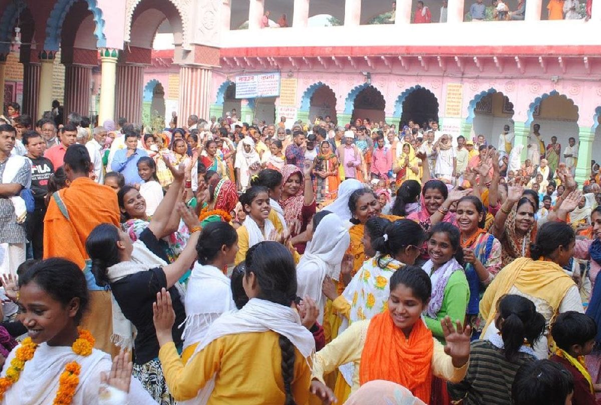 Tejpratap yadav Visits Baldev Dauji Maharaj Mathura