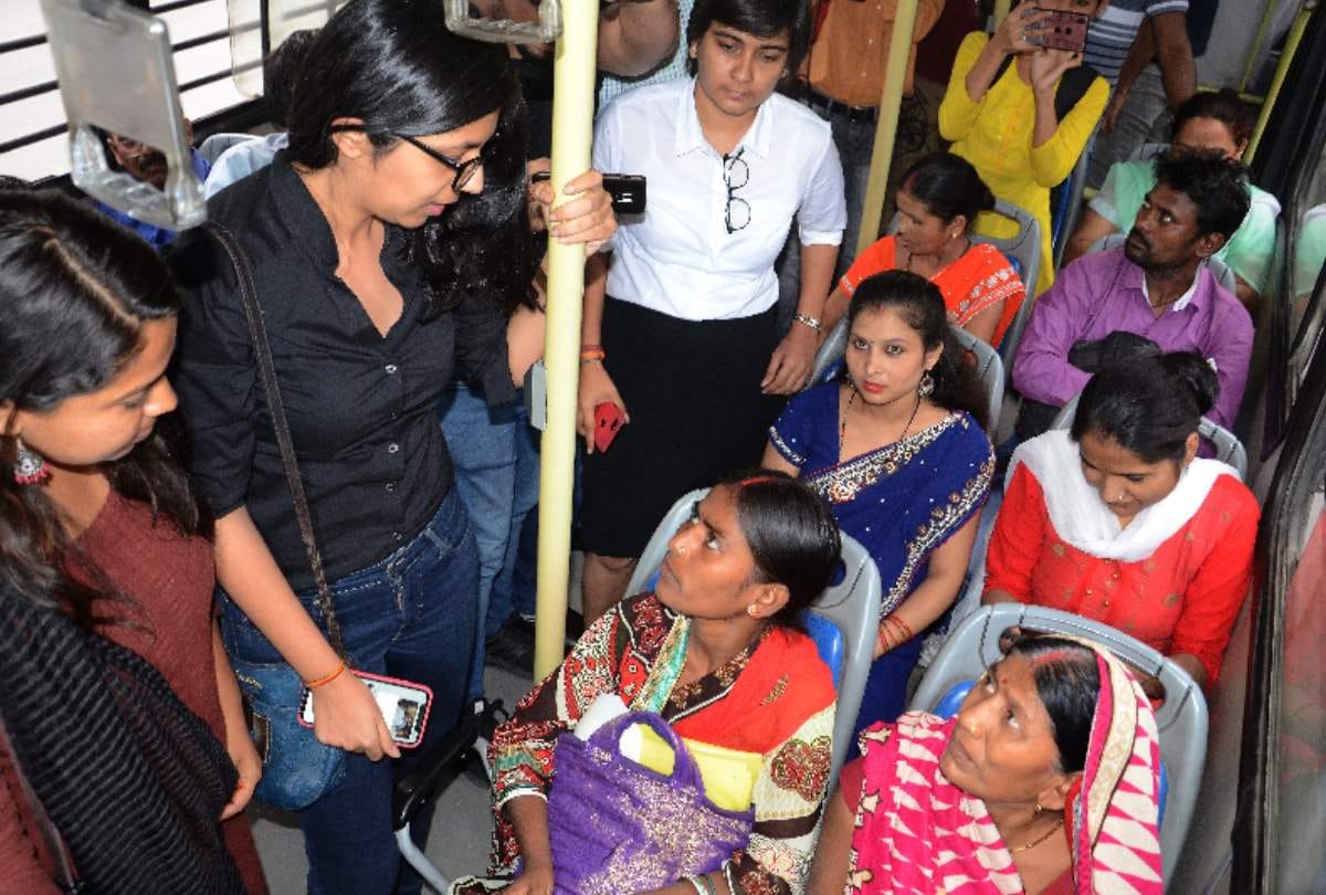 Free travel in DTC buses has increased the number of female passengers
