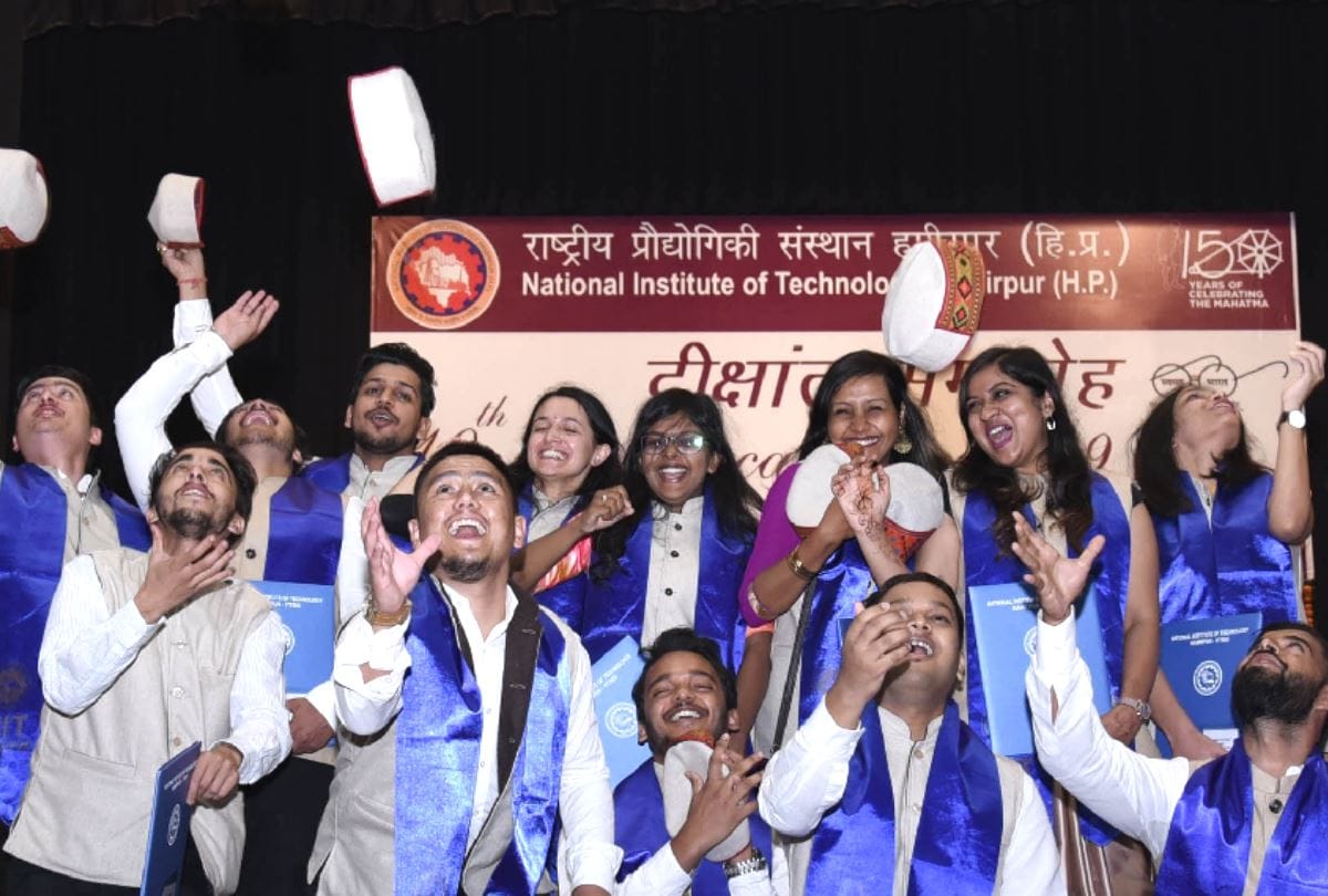 871 Students honoured at NIT hamirpur 10th Convocation.