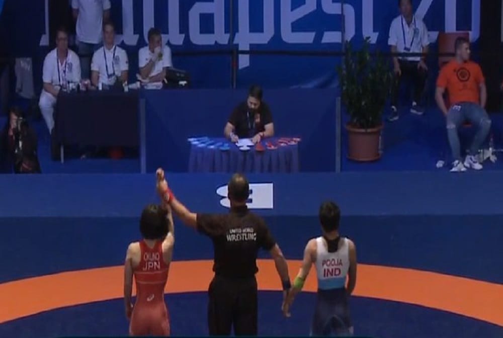 U23 Wrestling World Champianships: Japans Haruno Okuno beat Pooja Gehlot in Womens 53kg FINAL