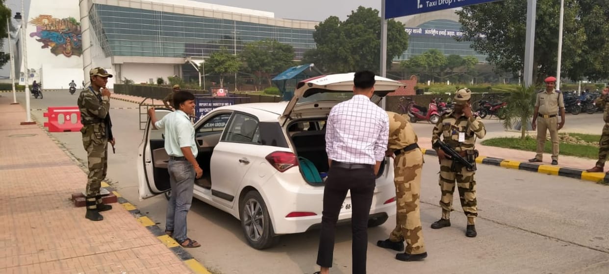 Alert at Varanasi airport after receiving explosive bag at New Delhi Airport