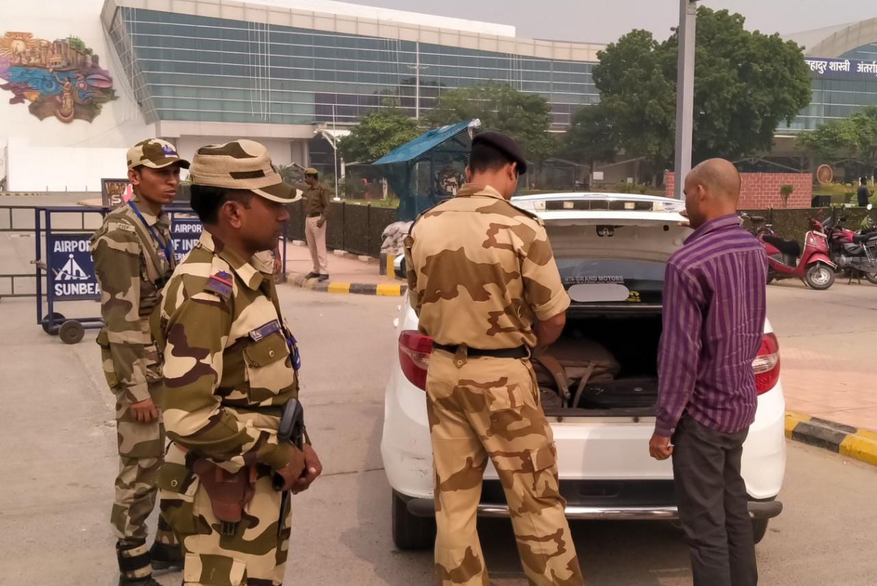 Alert at Varanasi airport after receiving explosive bag at New Delhi Airport