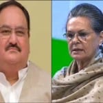 सोनिया गांधी, जेपी नड्डा (फाइल फोटो)