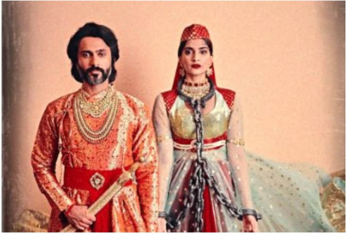 Sonam Kapoor Anand Ahuja shared Halloween look as Anarkali and salim
